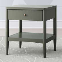 Online Designer Nursery Kids Hampshire Olive Green Nightstand