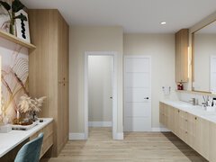 Light Wood Bathroom Remodel