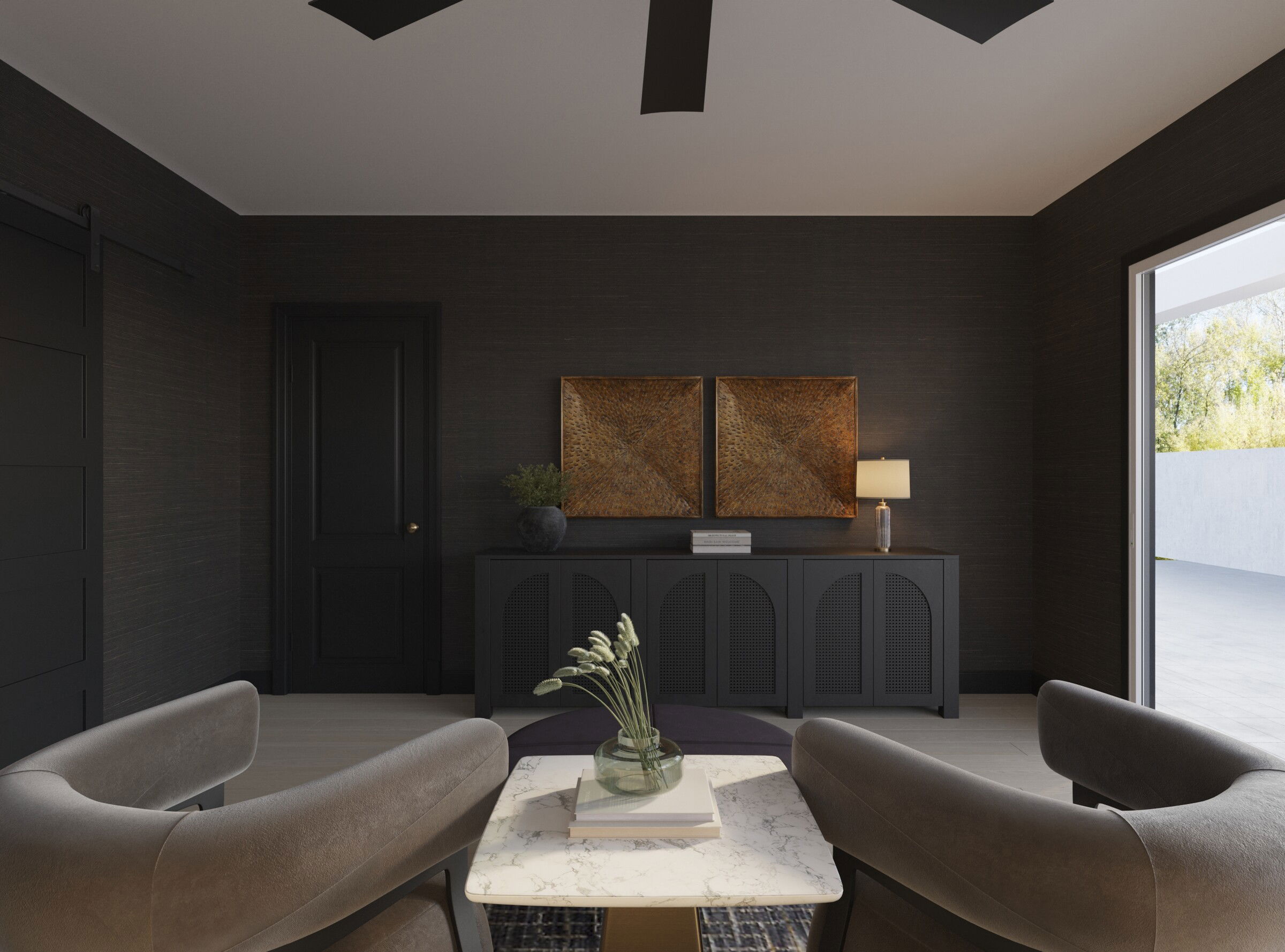 Online Designer Bedroom 3D Model 3