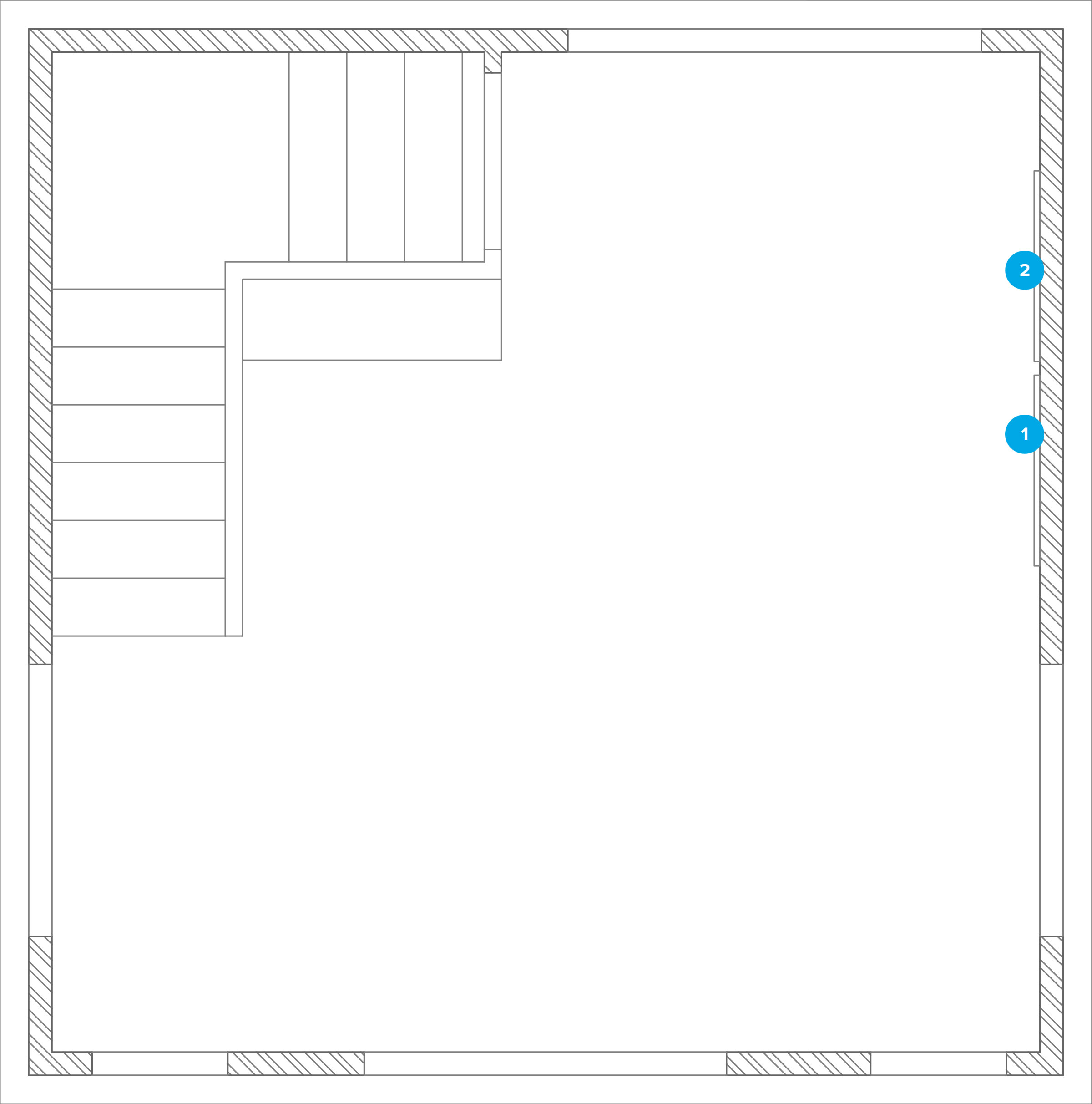 Online Designer Hallway/Entry Floorplan