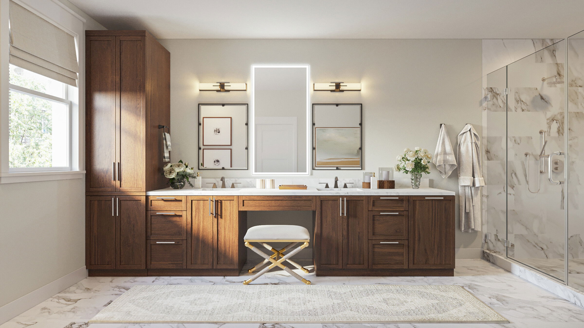 Modern Farmhouse Home Transformation Rendering thumb