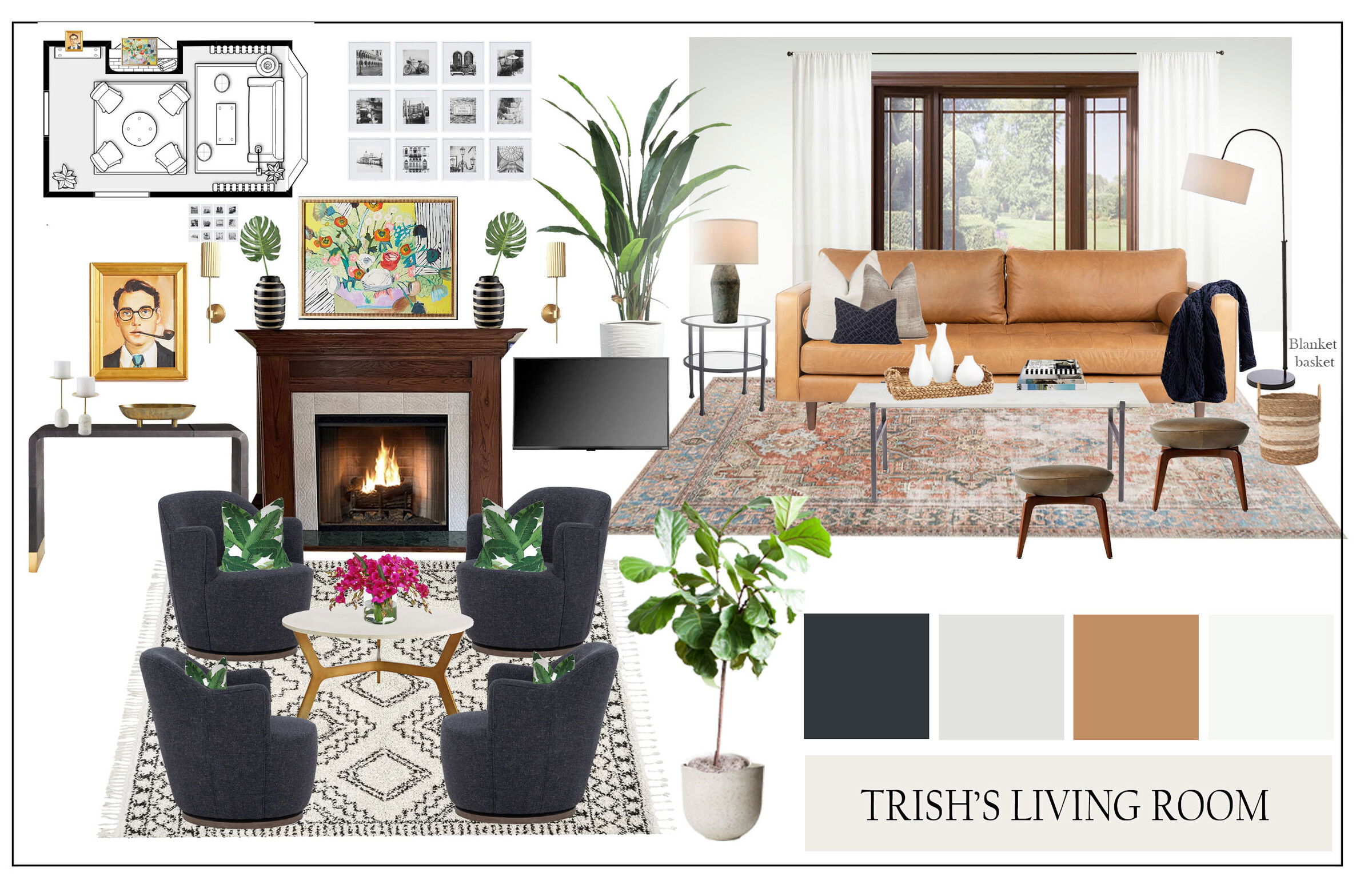 Modern Fresh Home Renovation Casey H. Moodboard 2 thumb