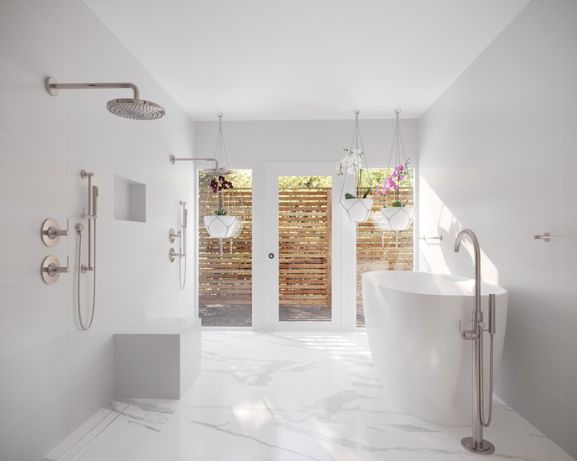 Online Designer Bathroom 3D Model 4