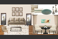 Living Room Designer Mood Board