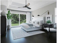 Modern Contemporary Master Bedroom Interior Design Rendering thumb