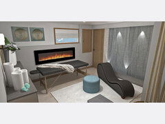 Basement Transformation into Relaxing Home Spa Rendering thumb