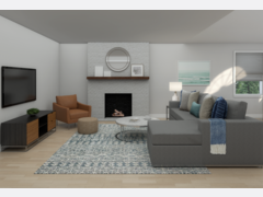 New Build Transitional Home Rendering thumb