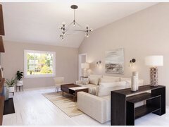 Bright Neutral Living Room Interior Design Moodboard thumb