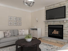 Neutral Transitional Living Space Rendering thumb
