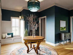 Transitional Foyer Interior Design Ideas Rendering thumb