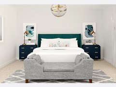White and Bright Bedroom Transformation Rendering thumb