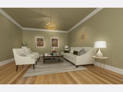 Contemporary Living/Dining & Kids Room Rendering thumb