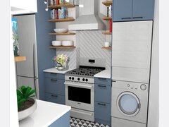 Bright, Airy Kitchen Rendering thumb