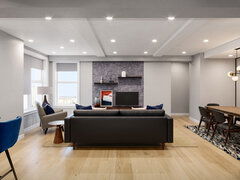 Transitional Living/Dining Interior Decor Moodboard thumb