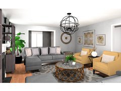 Transitional Living Room Layout Ideas Rendering thumb