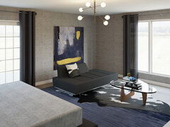 Modern Bedroom Transformation Rendering thumb