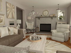 White Transitional Living Room Rendering thumb