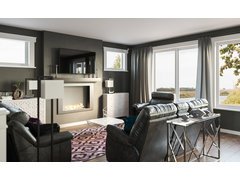 Bold Contemporary Home Decor Styling Rendering thumb