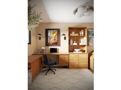 Pet Friendly Home Office Design Rendering thumb