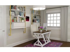 Transitional Home Office Rendering thumb