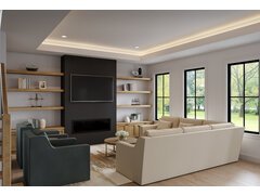 Light & Calming Home Interior Design Rendering thumb