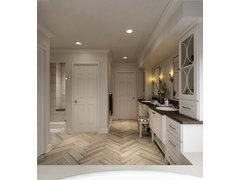 Country Cottage Bathroom Decor And Remodel Rendering thumb