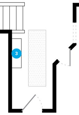 Online Designer Hallway/Entry Floorplan