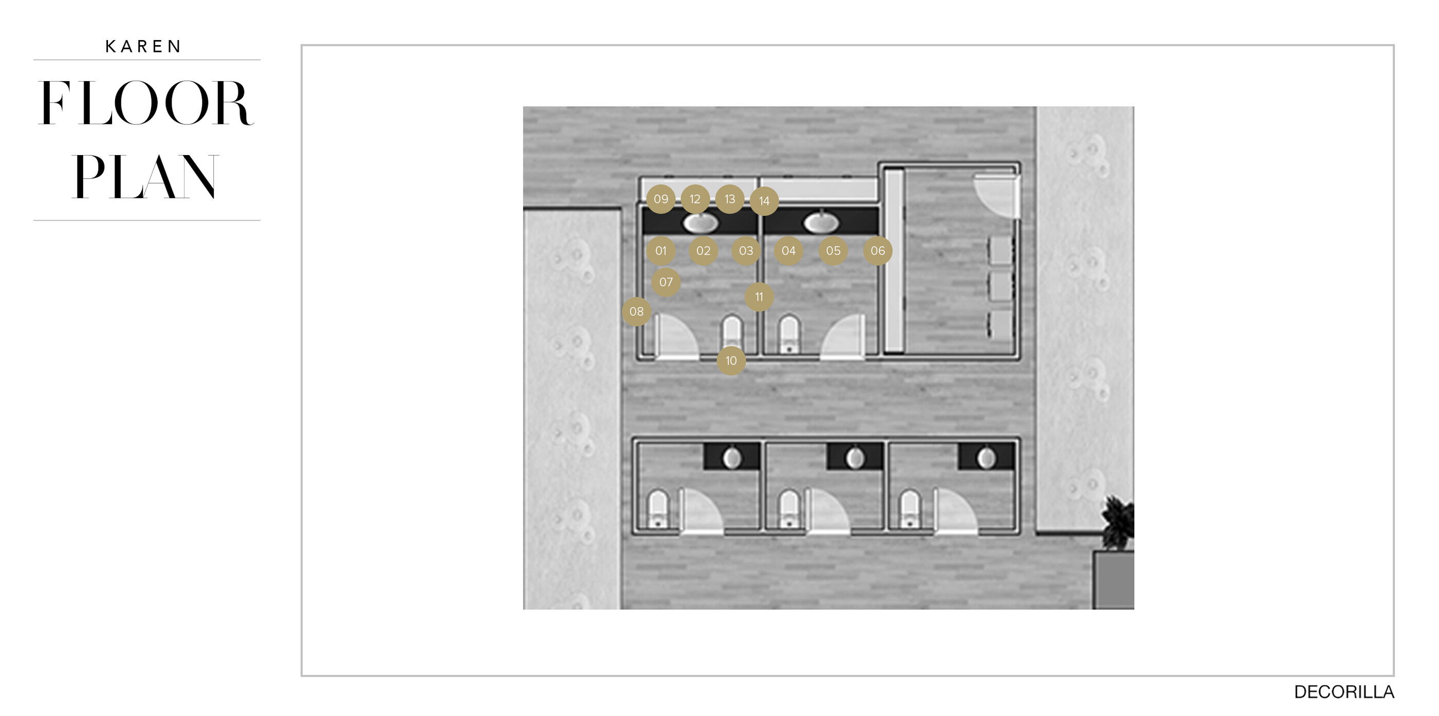 Online Designer Living Room Floorplan