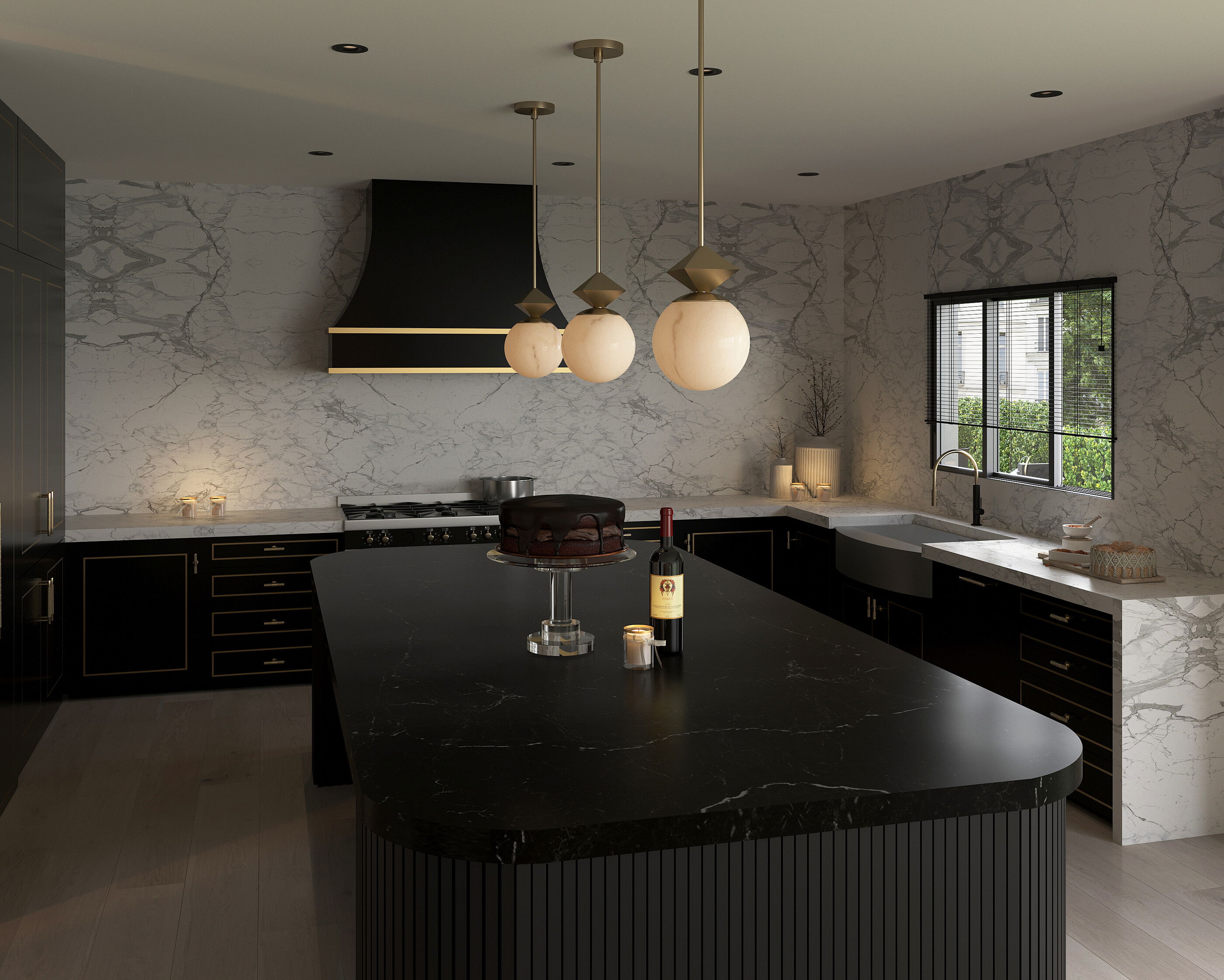 Online Designer Combined Living/Dining 3D Model 4