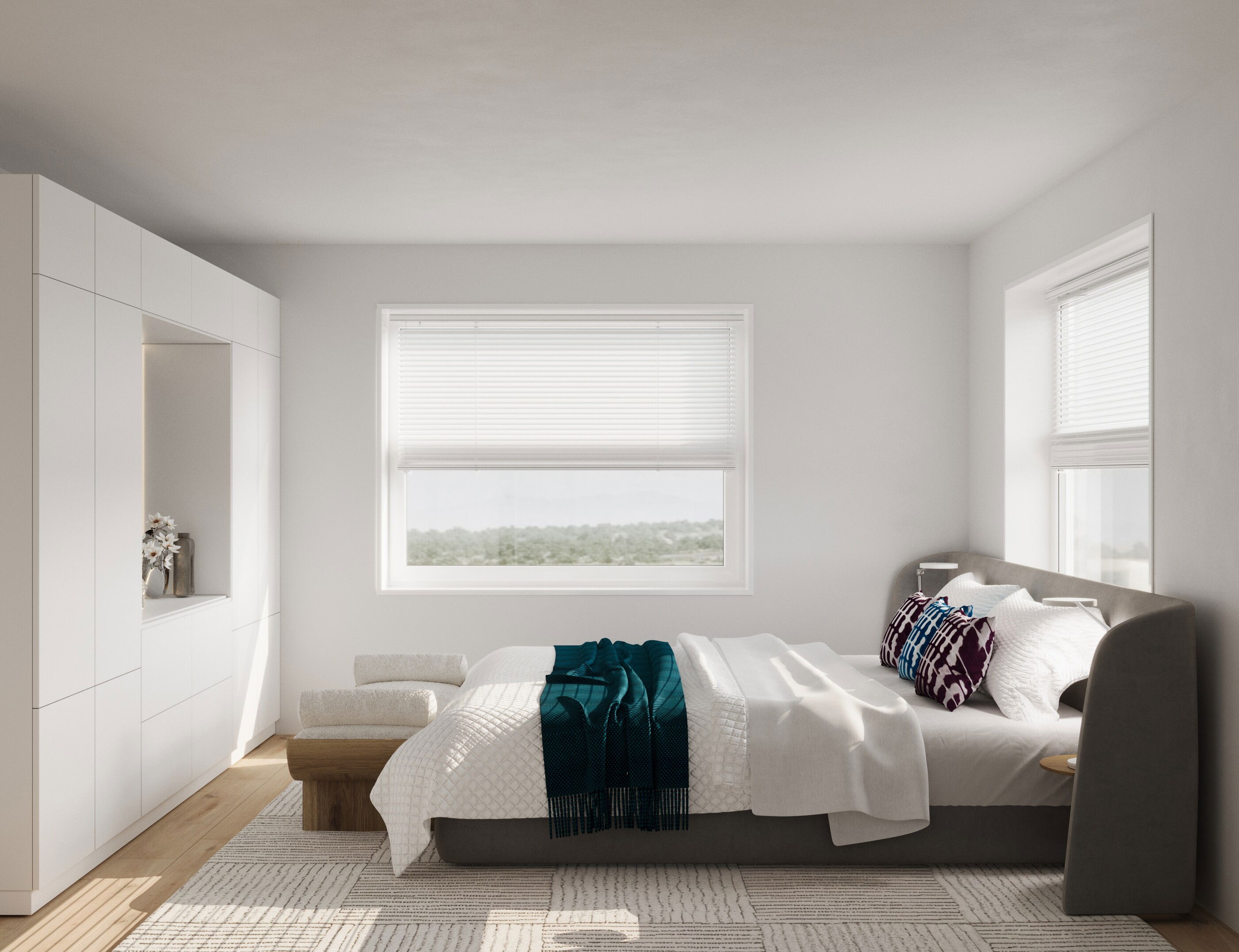 Online Designer Bedroom 3D Model 1