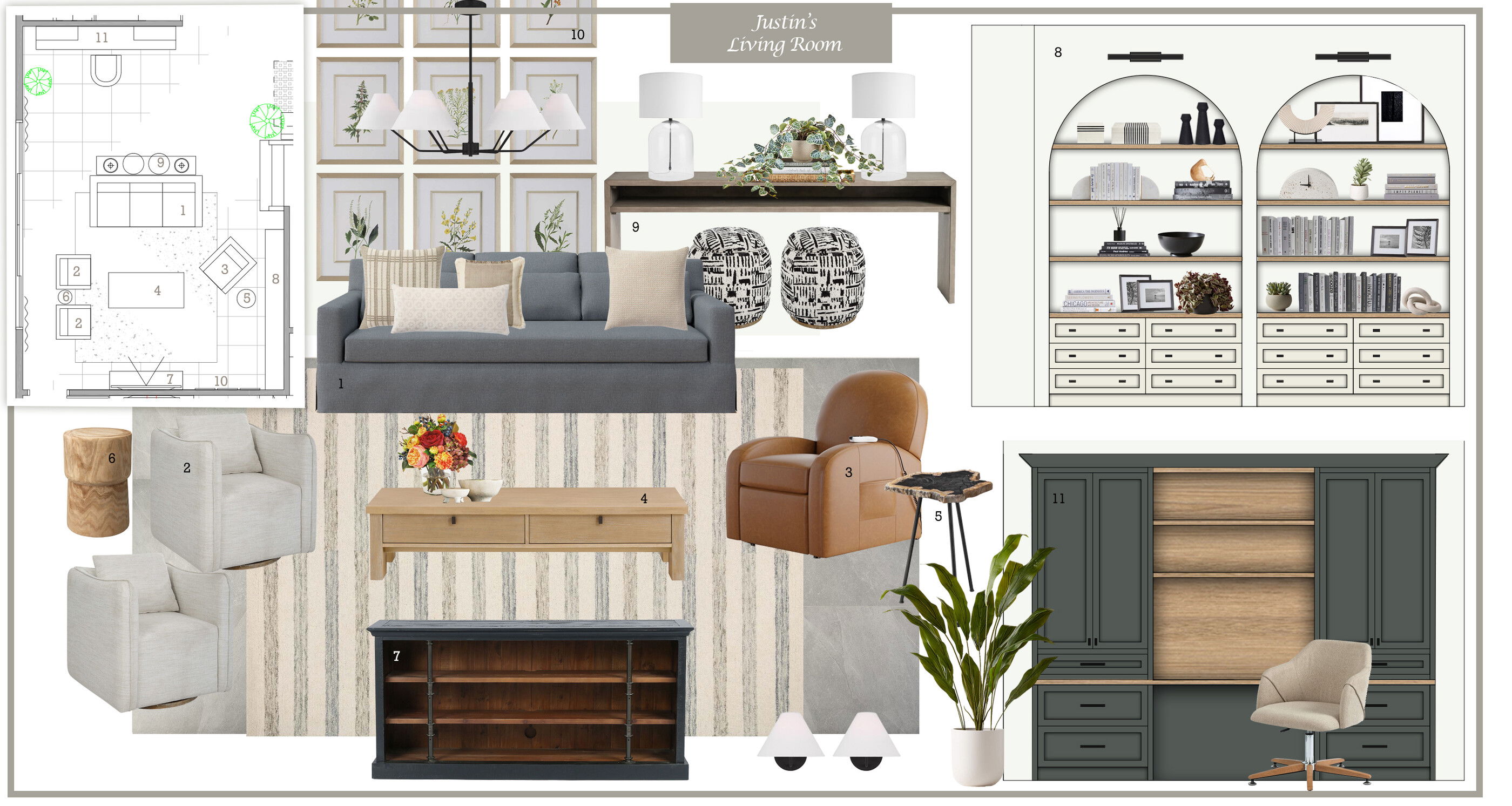 Online Designer Living Room Interior Design Ideas
