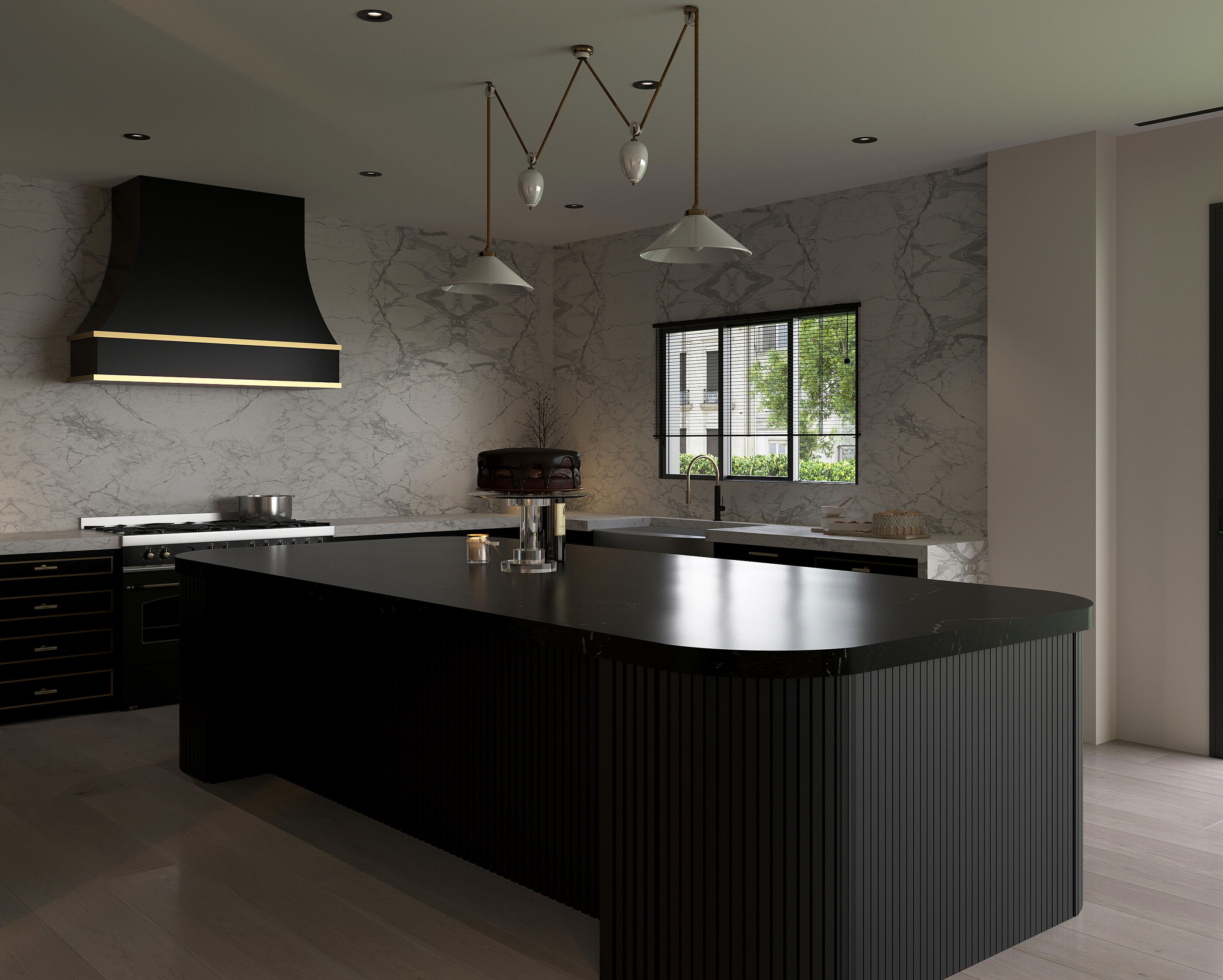 Online Designer Combined Living/Dining 3D Model 11