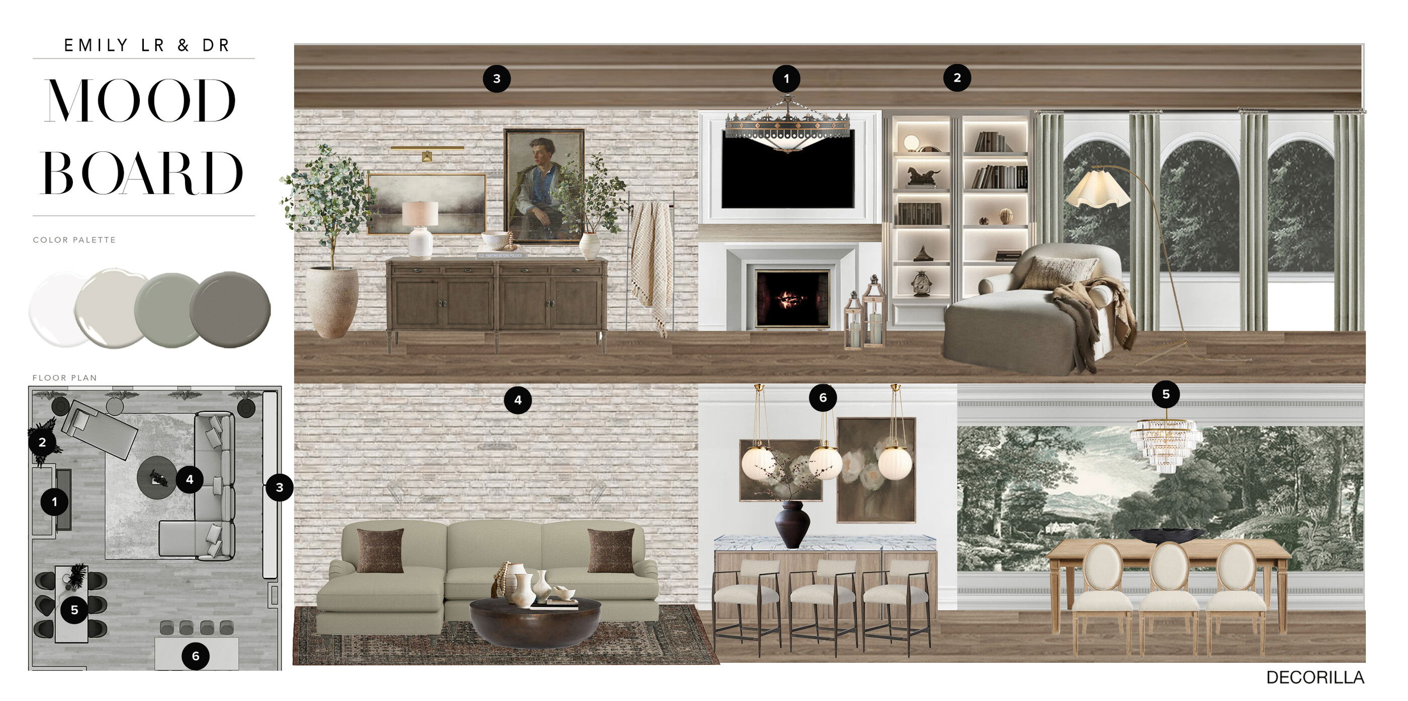 Elegant and Inviting Warmth Condo Design Erika F. Moodboard 2 thumb