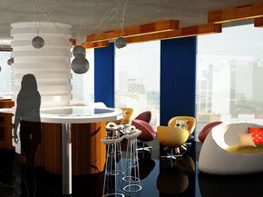 Fun Modern Small Office Interior Design Online