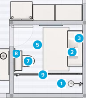Plano de Baño por Diseñador Online