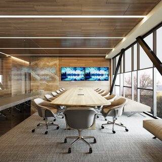 Contemporary Conference Room, Office & Call Center