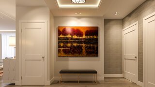 Colorful Art in entryway