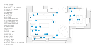 Diseñadores de interiores en línea para diseño de sala de estar 6