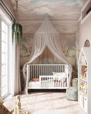 Affordable Nursery Room Design interior design 1