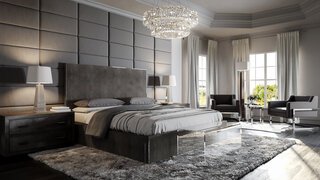 Glamorous Bedroom Transformation