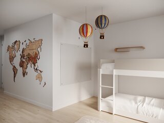 Neutral Boy's Room Interior Design