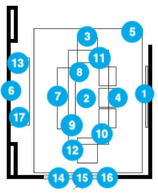 Online Designer Combined Living/Dining Floorplan