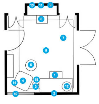 Plano de hogar/oficina pequeña del diseñador en línea