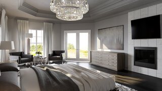 Modern Glam Bedroom Renovation