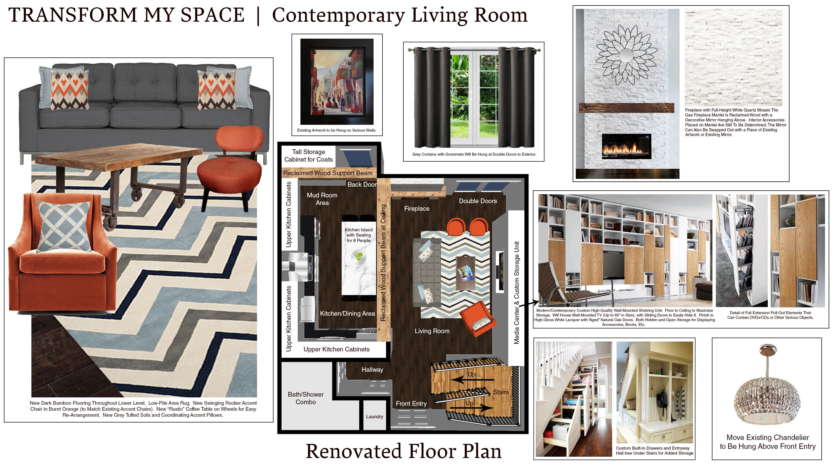 Classy and Functional Kitchen Design Lane B. Moodboard 2 thumb