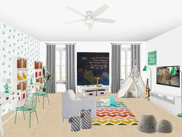 Online design Contemporary Kids Room by Amisha D. thumbnail