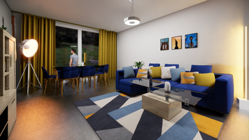 Online design Eclectic Living Room by Fereshteh H. thumbnail
