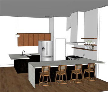 Online design Modern Kitchen by Candis G. thumbnail