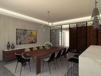 Online design Modern Dining Room by Farah H. thumbnail