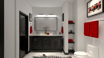 Online design Modern Bathroom by Sierra G. thumbnail
